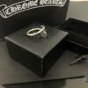 Chrome Hearts Cross Flower Nail Open Ring