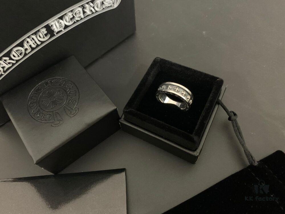 6930094112f62673a6fab799 Chrome Hearts Cross Ring, Sizes 14-24