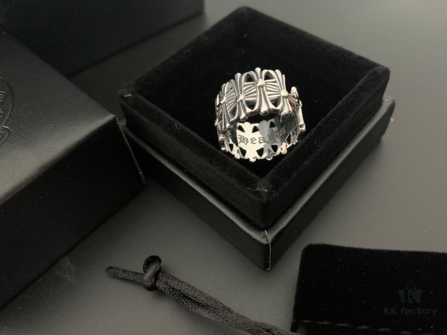 Chrome Hearts Classic Tombstone Open Ring