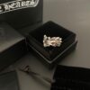 Chrome Hearts Cross Open Ring Large and Small Sizes