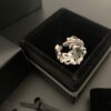 Chrome Hearts Cross Open Ring Large and Small Sizes