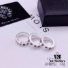 6930094c12f62673a6fab7ad Chrome Hearts CH Forever Ring Classic Eternal Couple Ring Trendy Versatile Band