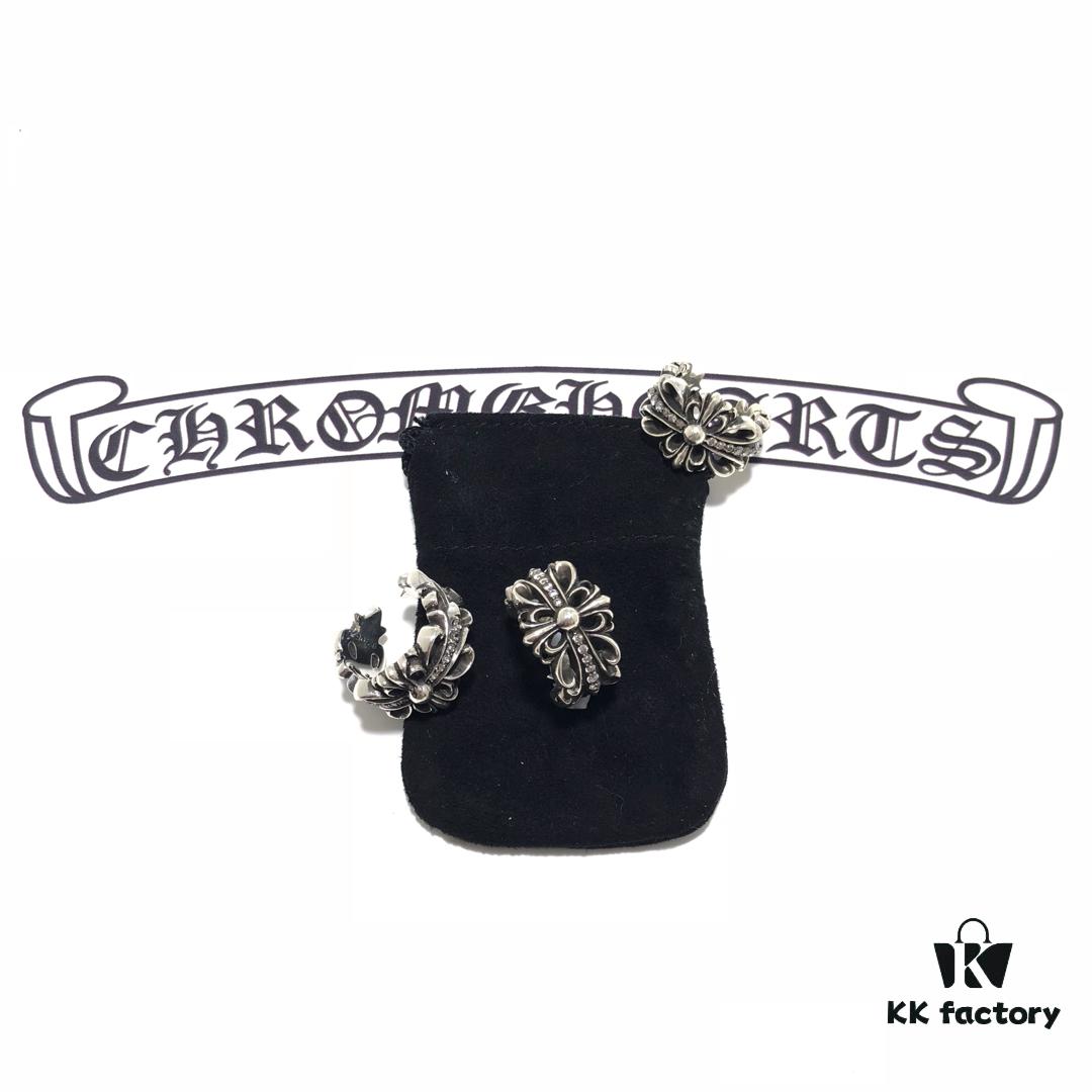 Chrome Hearts Handcrafted Diamond Ring