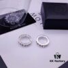 6930094d12f62673a6fab7b1 Chrome Hearts CH Forever Ring Classic Eternal Couple Ring Trendy Versatile Band