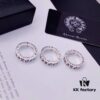 6930095112f62673a6fab7ba Chrome Hearts CH Forever Ring Classic Eternal Couple Ring Trendy Versatile Band