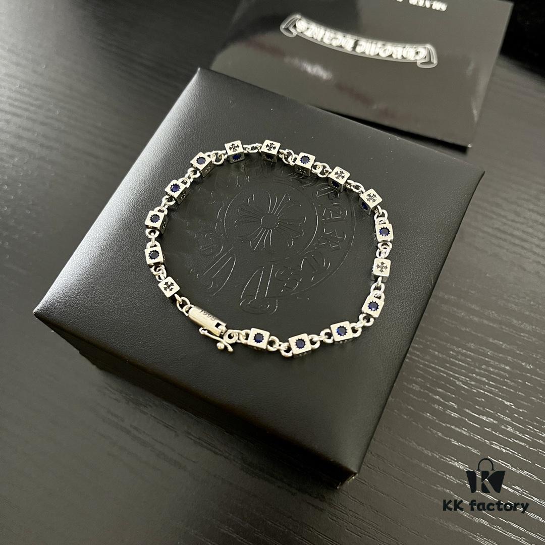 6930096f12f62673a6fab7f1 New Chrome Hearts Dice Multi-Element Necklace, Original Craftsmanship, Handmade Punk Style Unisex Jewelry