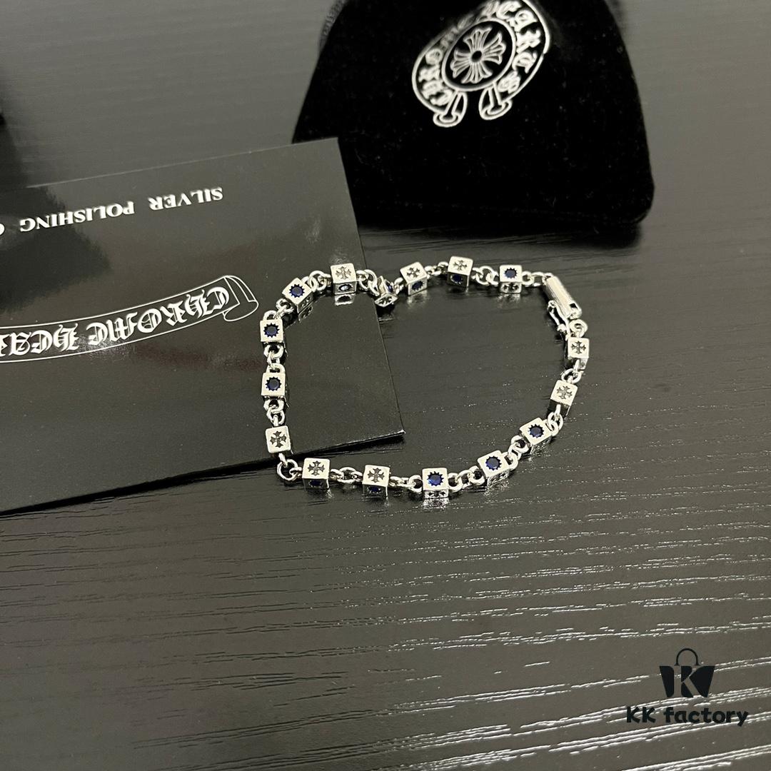 6930096f12f62673a6fab7f3 New Chrome Hearts Dice Multi-Element Necklace, Original Craftsmanship, Handmade Punk Style Unisex Jewelry