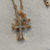 Rose Gold Available! K Croxx Double Cross Necklace