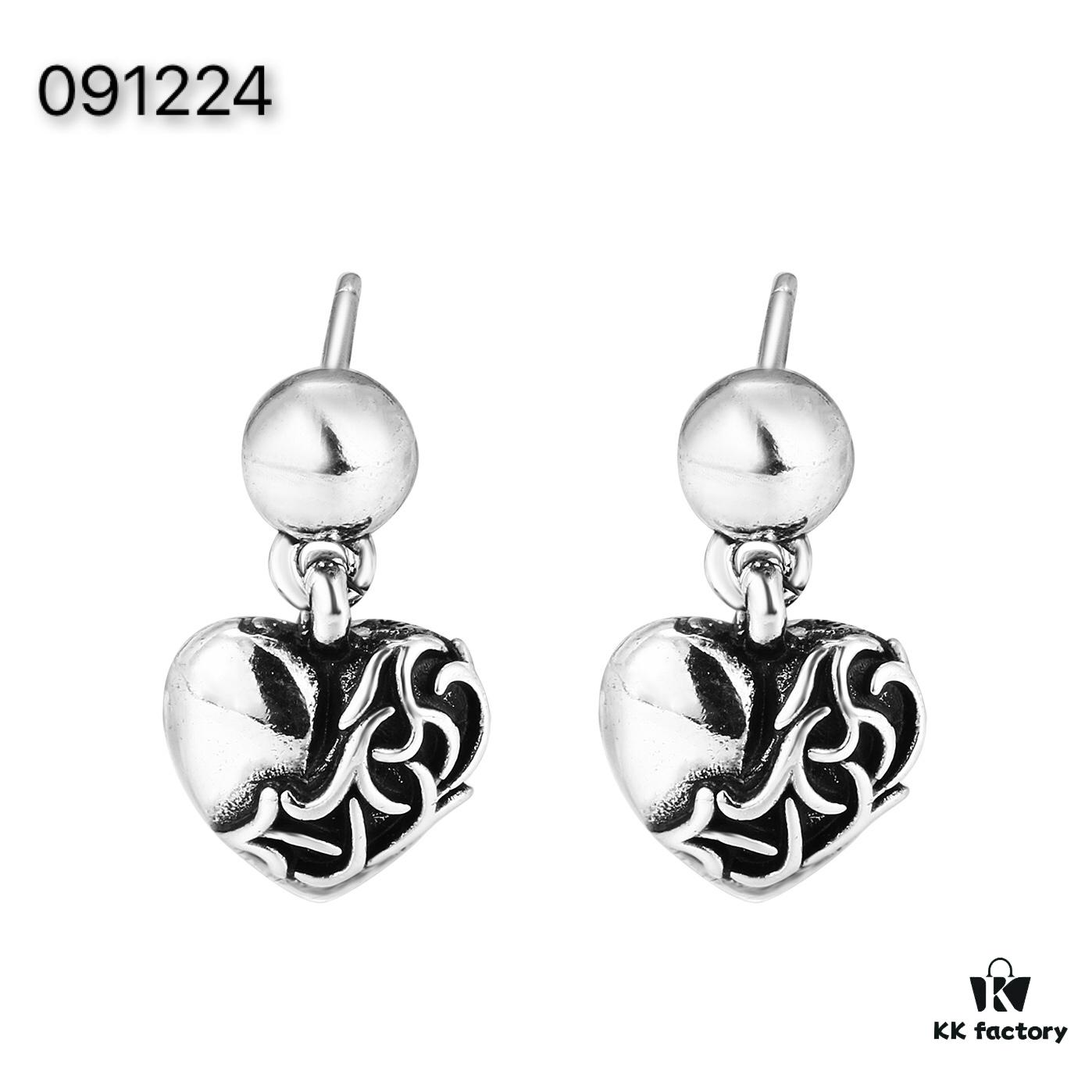 693009a812f62673a6fab859 Chrome Hearts Ear Studs