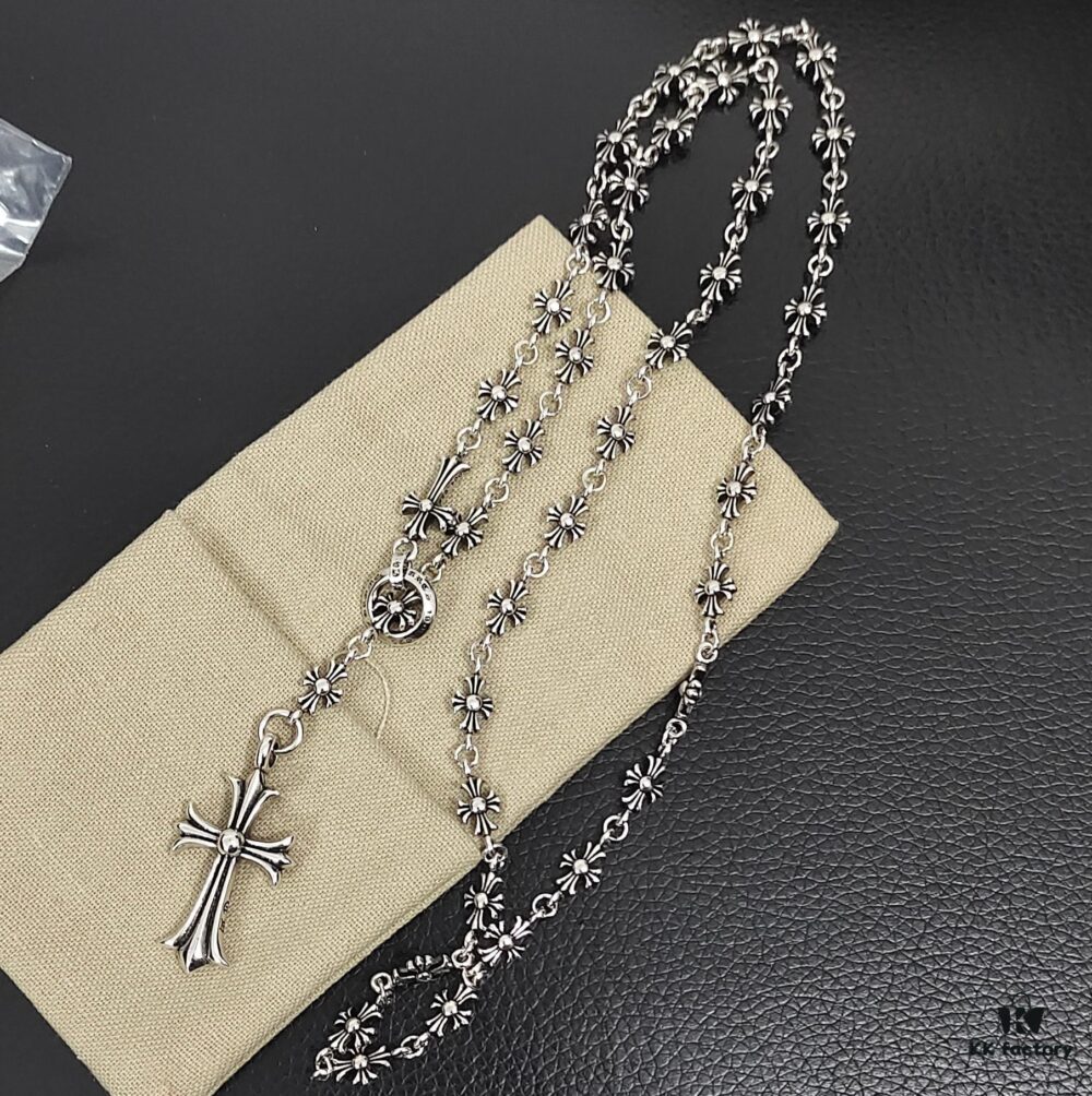 693009c812f62673a6fab899 Today's Recommendation: Chrome Hearts Pull-Through Cross Necklace without Diamonds, 60cm