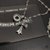 693009d112f62673a6fab8a5 Today's Recommendation: Chrome Hearts Vintage Green Diamond Cross Necklace