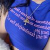 Chrome Hearts Three Crosses Necklace