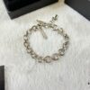 693009e412f62673a6fab8c3 Chrome Hearts Interlocking Cross Bracelet 18-20-22CM