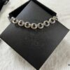 693009e412f62673a6fab8c4 Chrome Hearts Interlocking Cross Bracelet 18-20-22CM