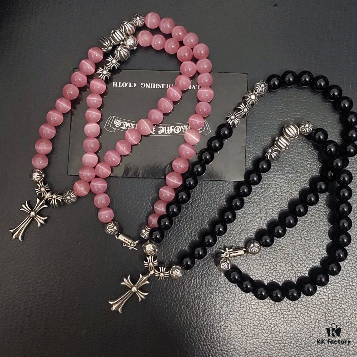 Today's Recommendation: Chrome Hearts Cat's Eye Black Obsidian Necklace