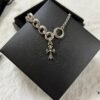 693009e512f62673a6fab8c7 Chrome Hearts Interlocking Cross Bracelet 18-20-22CM
