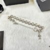 693009e512f62673a6fab8ca Chrome Hearts Interlocking Cross Bracelet 18-20-22CM