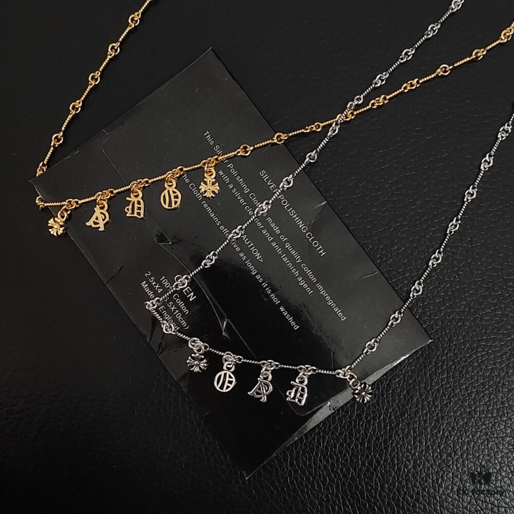 693009e612f62673a6fab8cc Today's Recommendation: Chrome Hearts Bamboo-Cut Sanskrit Necklace
