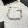 693009e912f62673a6fab8d0 Chrome Hearts Interlocking Cross Bracelet 18-20-22CM