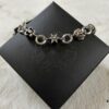 693009ee12f62673a6fab8db Chrome Hearts Heart-Shaped Cross Anchor Bracelet, Length: 18-20 cm