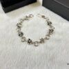 693009f112f62673a6fab8e0 Chrome Hearts Heart-Shaped Cross Anchor Bracelet, Length: 18-20 cm