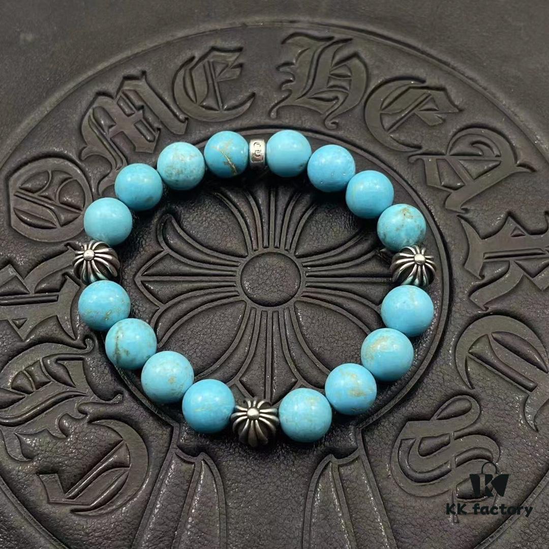 High-End Croix Beaded Bracelet, Available in Sizes 15-25, Customizable Design and Color