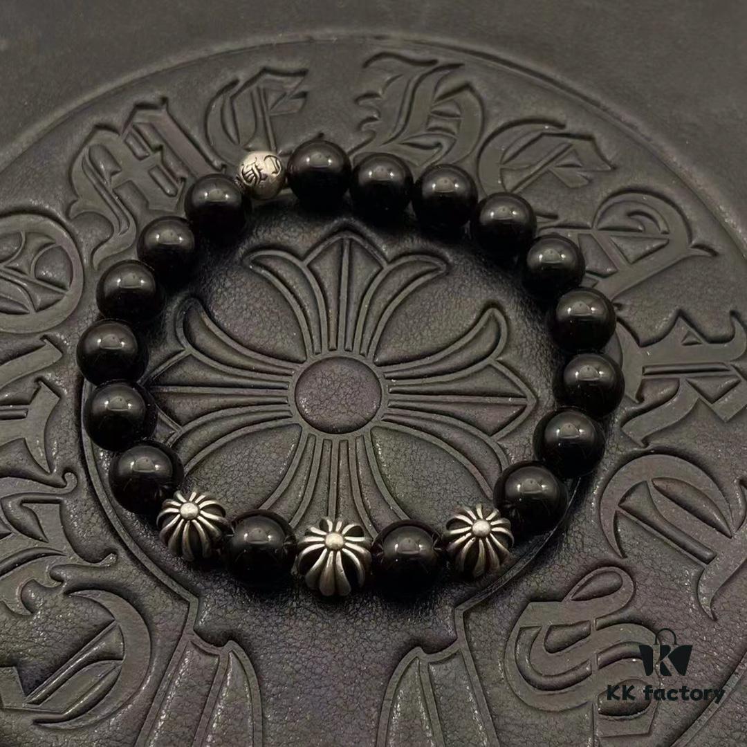 High-End Croxx Beaded Bracelet, Available in Sizes 15-25, Customizable Design and Color