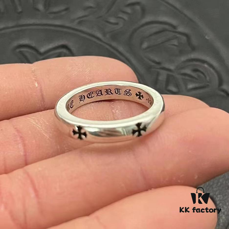 CHROME HEARTS High-Replication Cross Ring