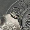 CHROME HEARTS High-Quality Cross Thin Ring Plain Band