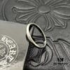 CHROME HEARTS High-Quality Cross Thin Ring Plain Band