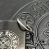 CHROME HEARTS High-Quality Cross Thin Ring Plain Band