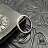 CHROME HEARTS High-Quality Cross Thin Ring Plain Band