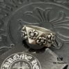 CHROME HEARTS High-Replication Cross Cut Ring