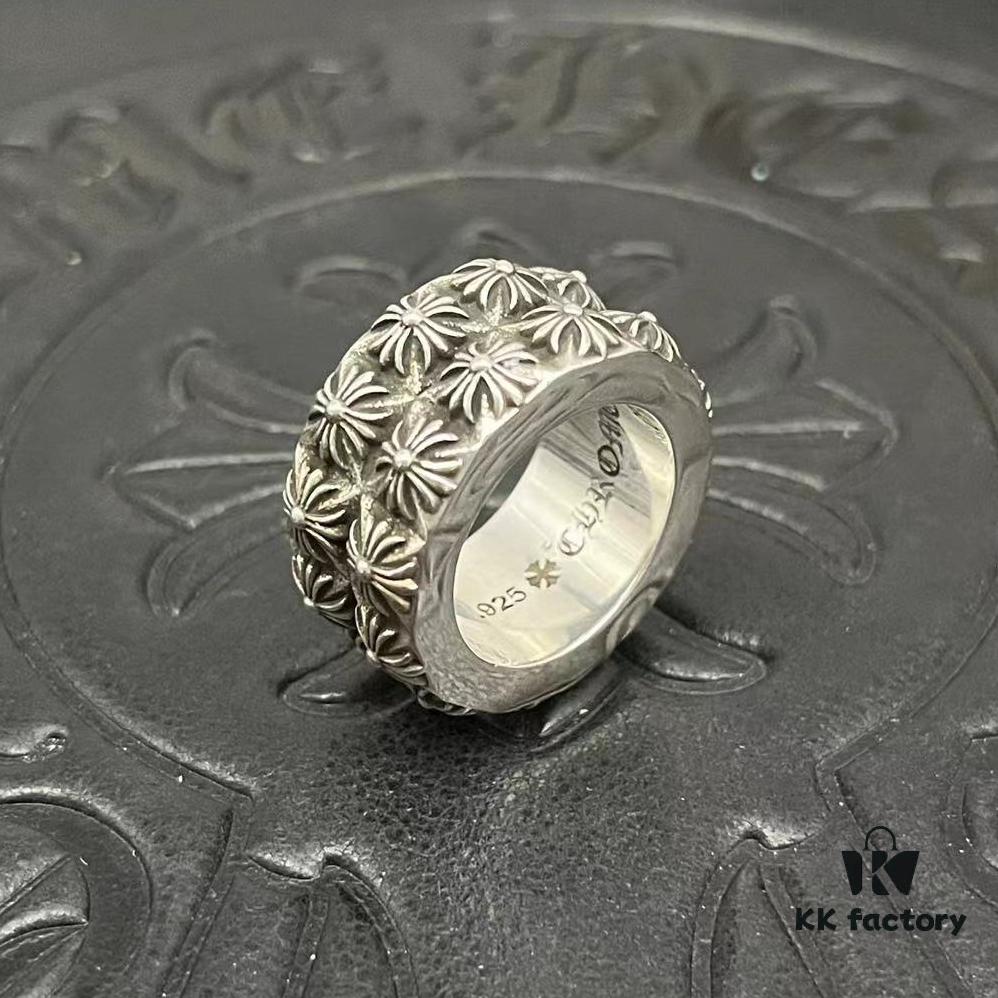 CHROME HEARTS High-Replica Cross Ring