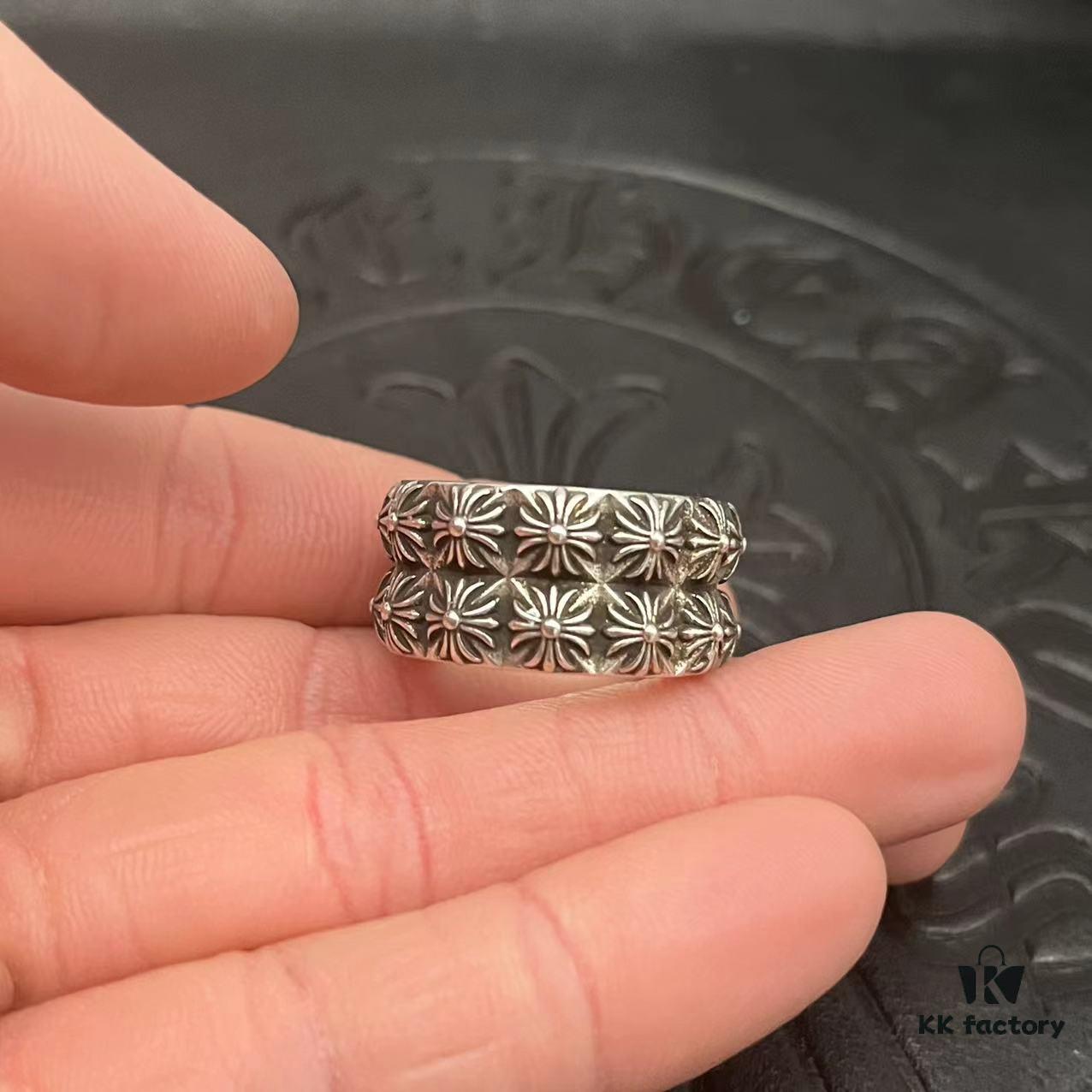 CHROME HEARTS High-Replica Cross Ring