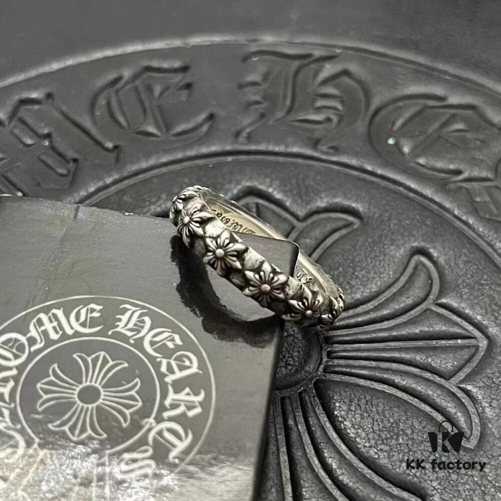 69300a3712f62673a6fab97c CHROME HEARTS High-Replica Cross Six-Pointed Star Ring