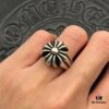 CHROME HEARTS High-Quality Cross Ring