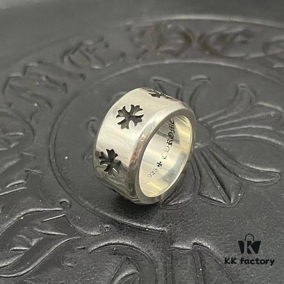 CHROME HEARTS High-Replication Cross Ring