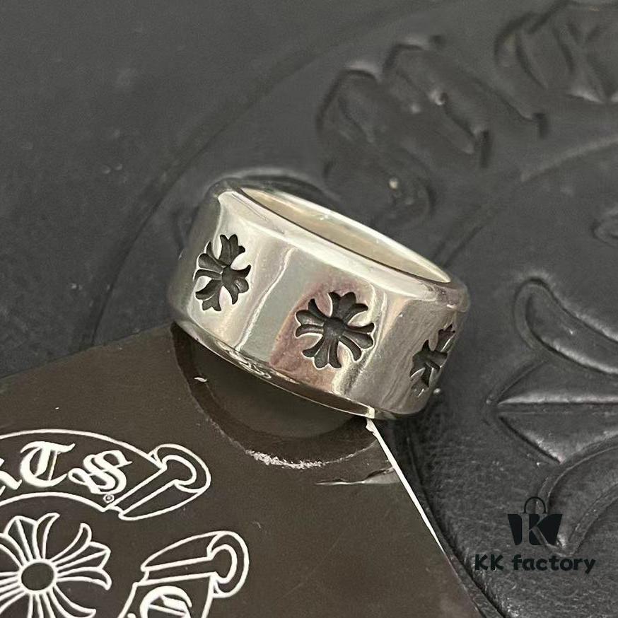 CHROME HEARTS High-Replication Cross Ring