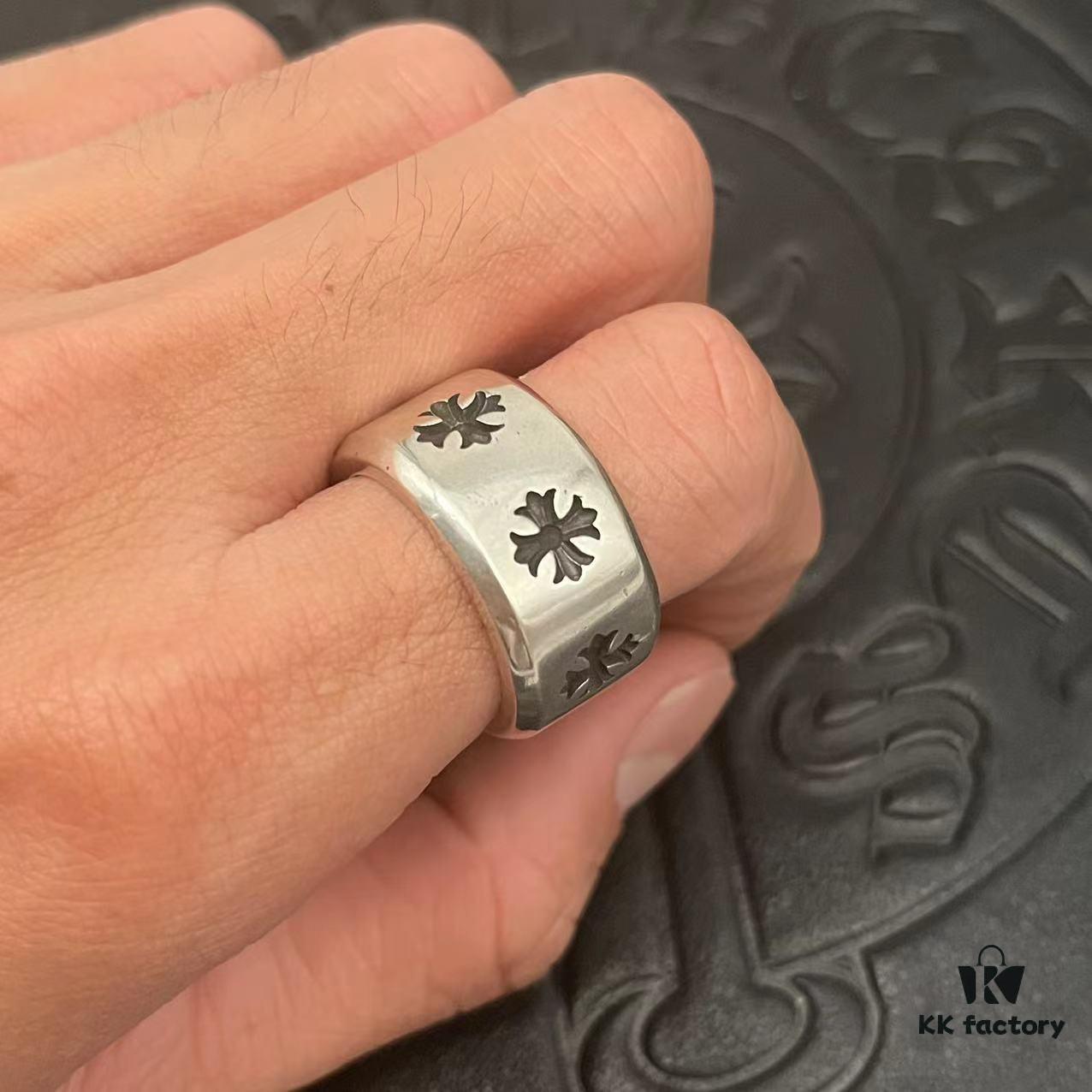 CHROME HEARTS High-Replication Cross Ring