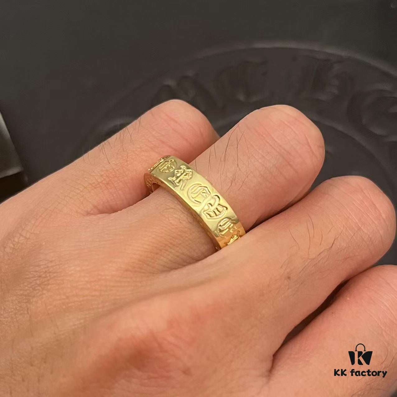CHROME HEARTS High-Quality Croce 22K Eternal FOREVER Ring