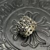 CHROME HEARTS High-End Cremation Cross Diamond-Inlaid Ring