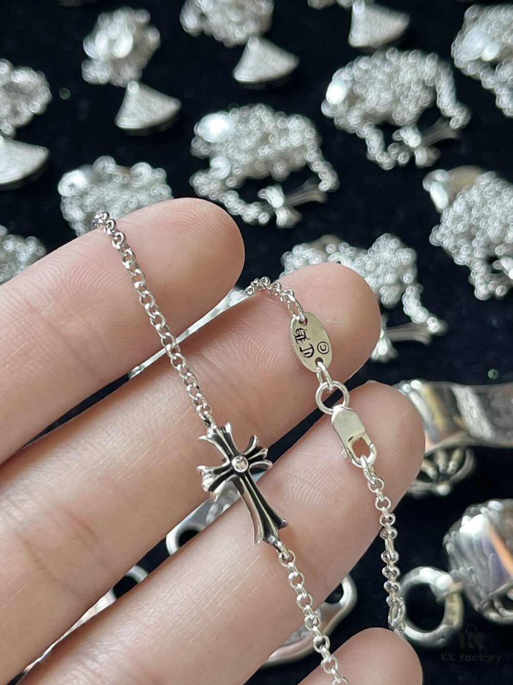 69300a5412f62673a6fab9b4 Chrome Hearts Cross Pendant Necklace