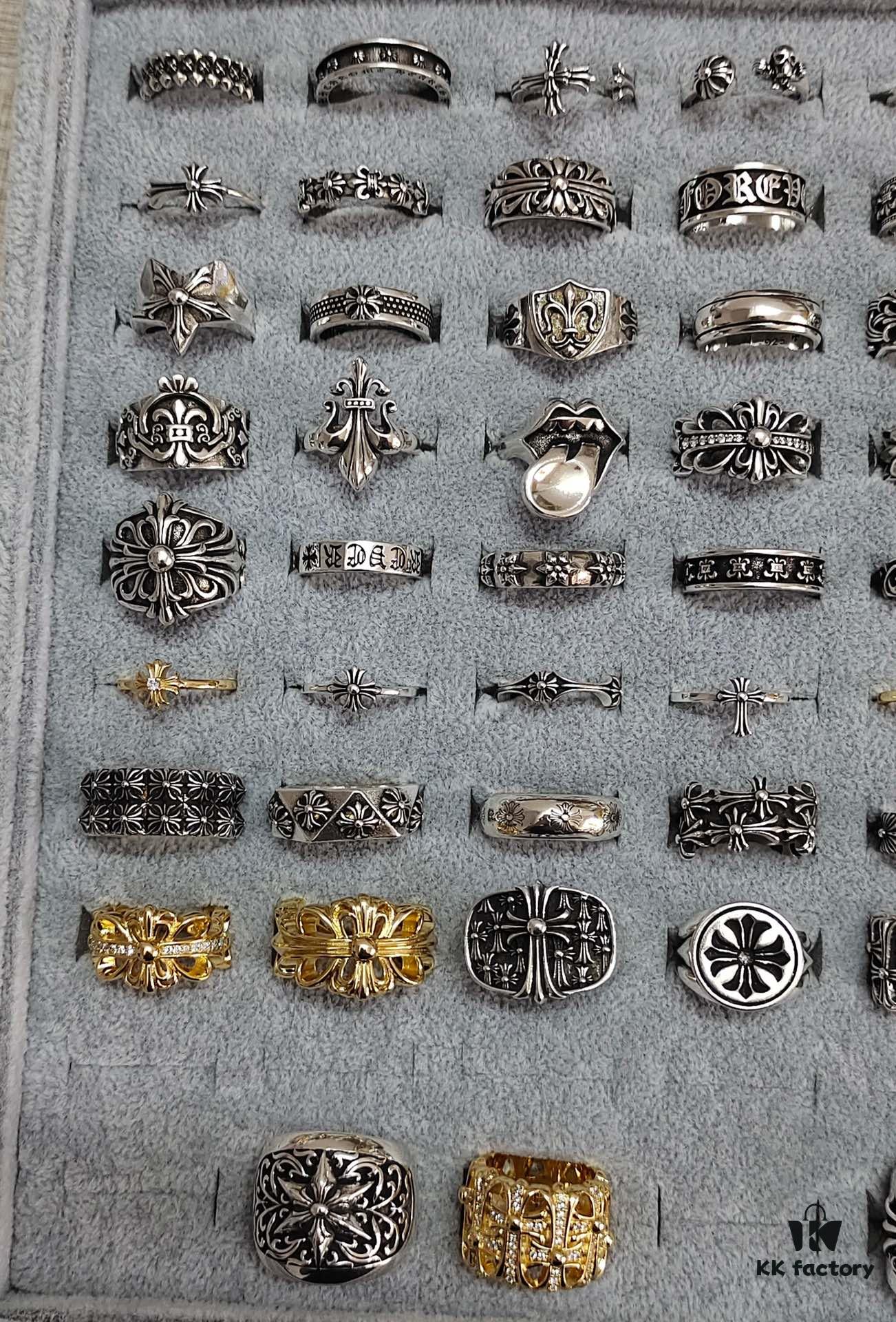 Chrome Hearts Classic Ring Collection