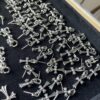 Chrome Hearts Letter Cross Earrings
