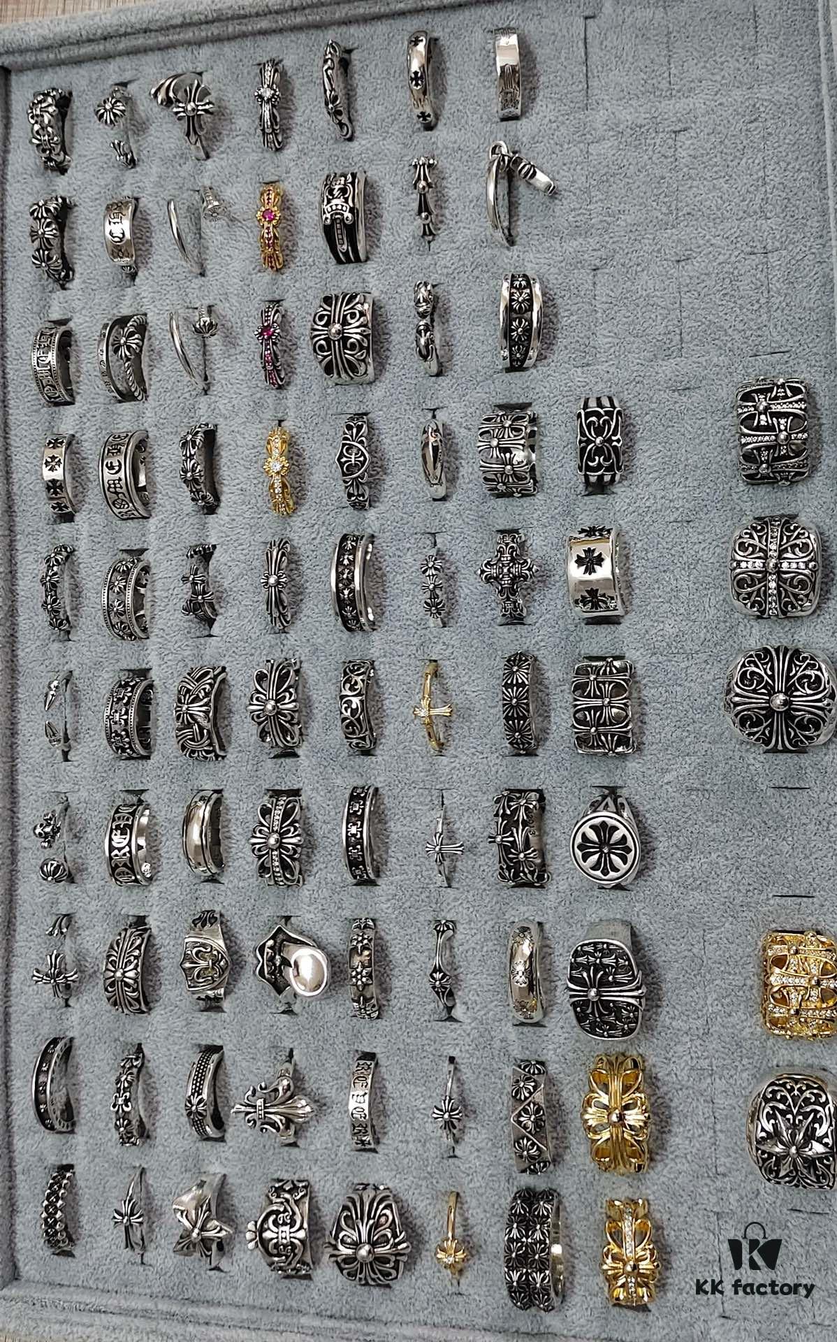 Chrome Hearts Classic Ring Collection