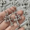 Chrome Hearts Double Cross Necklace