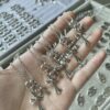 69300a6912f62673a6fab9d1 Chrome Hearts Sterling Silver Double Cross Necklace