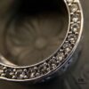 69300a6e12f62673a6fab9d9 Chrome Hearts Sterling Silver Classic Forever Ring with Stone Inlay