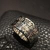 Chrome Hearts Vintage Pure Silver 'Fuck' Lettering Couple Ring